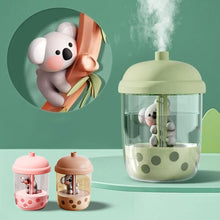 Load image into Gallery viewer, 450ML Mini Koala-Shaped Air Humidifier USB Plug In Portable Desk Humidifier Compact Mist for Bedroom Office Home Gift-Ready Household Appliances

