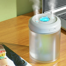 Load image into Gallery viewer, Air Humidifier with Night Light 600ml/1500ml Smart Compact Dual Cold Spray Modes Ultra-Quiet Auto Power-Off Home Car Household Appliances
