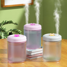 Load image into Gallery viewer, Air Humidifier with Night Light 600ml/1500ml Smart Compact Dual Cold Spray Modes Ultra-Quiet Auto Power-Off Home Car Household Appliances
