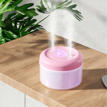 Load image into Gallery viewer, Air Humidifier with Night Light 600ml/1500ml Smart Compact Dual Cold Spray Modes Ultra-Quiet Auto Power-Off Home Car Household Appliances
