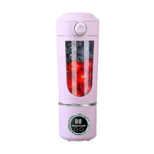 Load image into Gallery viewer, 1500mah New 700ml Portable 2-in-1 Juice Maker Blender Cup BPA-free Smoothies/Ice Fruits/Nuts Blender Bottle Office/Camping Gift for Fitness Lovers
