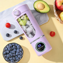 Load image into Gallery viewer, 1500mah New 700ml Portable 2-in-1 Juice Maker Blender Cup BPA-free Smoothies/Ice Fruits/Nuts Blender Bottle Office/Camping Gift for Fitness Lovers
