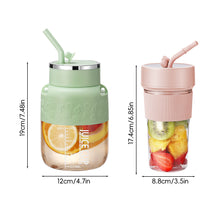 Load image into Gallery viewer, New 350/800ml Portable Juice Maker Blender Cup Smoothies/Ice Fruits/Nuts Blender Bottle Office/Camping Gift for Fitness Lovers Kitchen Tools Appliances
