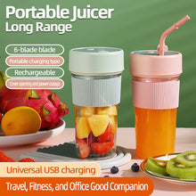 Load image into Gallery viewer, New 350/800ml Portable Juice Maker Blender Cup Smoothies/Ice Fruits/Nuts Blender Bottle Office/Camping Gift for Fitness Lovers Kitchen Tools Appliances
