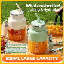 Load image into Gallery viewer, New 350/800ml Portable Juice Maker Blender Cup Smoothies/Ice Fruits/Nuts Blender Bottle Office/Camping Gift for Fitness Lovers Kitchen Tools Appliances
