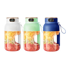 Load image into Gallery viewer, Newest 1200ml 1300mah Portable Juicer Blender Cup Smart LED Personal Leakproof One-Button Control Blender Sport Bottle Camping Fitness
