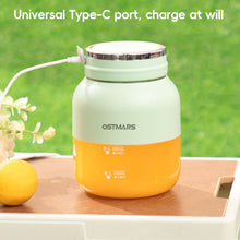 Load image into Gallery viewer, USB Rechargeable Portable Blender Cup 800ml Leakproof Tritan Material for Travel &amp; Fitness Kitchen Appliances Kitchen Tools

