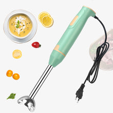 Load image into Gallery viewer, Multifunctional Electric Blender EU/US/UK Plug Stirring Rod Mixer Stainless Steel Stick Hand Blender Food Grade for Baby Food Baking Kitchen Tool
