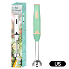Load image into Gallery viewer, Multifunctional Electric Blender EU/US/UK Plug Stirring Rod Mixer Stainless Steel Stick Hand Blender Food Grade for Baby Food Baking Kitchen Tool
