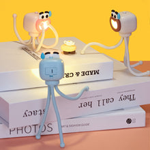 Load image into Gallery viewer, Cute Octopus Night Light Squid with Foldable Bendable Stand AnimeDecor KidsRoomIdeas Reading Night Light Gift for Bedroom/Desk Decor

