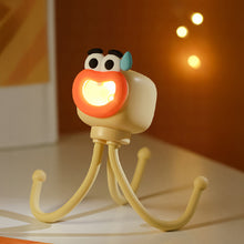 Load image into Gallery viewer, Cute Octopus Night Light Squid with Foldable Bendable Stand AnimeDecor KidsRoomIdeas Reading Night Light Gift for Bedroom/Desk Decor
