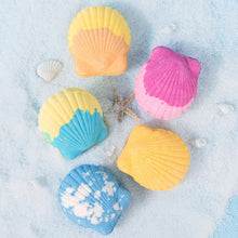 Load image into Gallery viewer, Shell Bath Salt Ball Essential Oil Bath Bubble Ball Aromatic Moisturizing Nourishing Skin Care Shower Ball Body Cleansing Self-Care Essential
