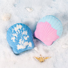 Load image into Gallery viewer, Shell Bath Salt Ball Essential Oil Bath Bubble Ball Aromatic Moisturizing Nourishing Skin Care Shower Ball Body Cleansing Self-Care Essential
