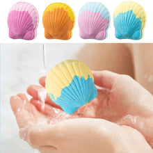 Load image into Gallery viewer, Shell Bath Salt Ball Essential Oil Bath Bubble Ball Aromatic Moisturizing Nourishing Skin Care Shower Ball Body Cleansing Self-Care Essential
