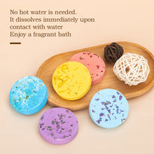 Load image into Gallery viewer, Dried Flower Shower Pads Essential Oil Fragrance Tablet Aromatherapy Pads And Bath Pads Toilet Bathroom fragrance
