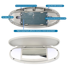 Load image into Gallery viewer, Car Sun Visor Sunshade Panel Housing Vanity Mirror Cover Black For MINI Cooper S One D JCW R55 R56 R57 R59 R60 Accessories
