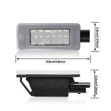 Load image into Gallery viewer, LED Car License Plate Lamps For Peugeot 208 2008 308 3008 5008 II 207 CC LED Number Plate Lamp For Citroen DS3 C3 MK3 DS5 C5
