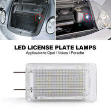 Load image into Gallery viewer, 2Pcs Car LED Trunk Compartment Interior Light Glove Box Lamp For Opel Astra G H Omega Corsa C For Porsche 911 Carrera
