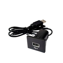 Load image into Gallery viewer, Car Charger USB Input Adapter Audio Radio u-disk Flash Socket Interface Cable Black/Silver For Ford Focus 2 Mk2 2009-2011 Accessories
