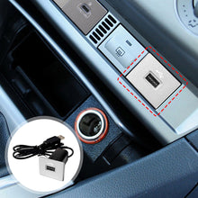 Load image into Gallery viewer, Car Charger USB Input Adapter Audio Radio u-disk Flash Socket Interface Cable Black/Silver For Ford Focus 2 Mk2 2009-2011 Accessories
