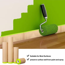 Load image into Gallery viewer, Car Painting Spray Taped Masking Paper Self Adhesive Wall Treatment Covering For Masking Protective Paper Wall Protector
