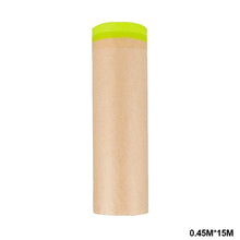Load image into Gallery viewer, Car Painting Spray Taped Masking Paper Self Adhesive Wall Treatment Covering For Masking Protective Paper Wall Protector
