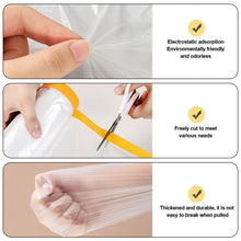 Load image into Gallery viewer, Home Cars and Auto Body Tape and Drape Masking Film Paint Adhesive Protective Film Roll for Covering Skirting Frames
