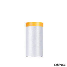 Load image into Gallery viewer, Home Cars and Auto Body Tape and Drape Masking Film Paint Adhesive Protective Film Roll for Covering Skirting Frames
