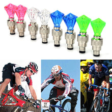 Load image into Gallery viewer, 1Pair Gemstone Bicycle Valve Light Vibration Type Tire Light For American And French Valve Stem Cycling Equipment
