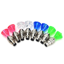 Load image into Gallery viewer, 1Pair Gemstone Bicycle Valve Light Vibration Type Tire Light For American And French Valve Stem Cycling Equipment
