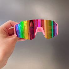 Load image into Gallery viewer, Children's Sports Cycling Windproof Sunglasses Large-Frame Skiing Goggles UV-Protective Sunglasses

