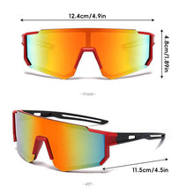 Load image into Gallery viewer, Children's Sports Cycling Windproof Sunglasses Large-Frame Skiing Goggles UV-Protective Sunglasses
