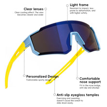 Load image into Gallery viewer, Children's Sports Cycling Windproof Sunglasses Large-Frame Skiing Goggles UV-Protective Sunglasses
