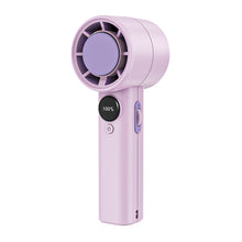 Load image into Gallery viewer, 2000mAh Handheld High-Speed Fan With Digital Display Portable Outdoor 100Gears Stepless Adjustable Turbo Fan
