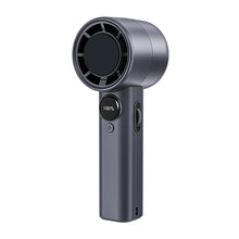 Load image into Gallery viewer, 2000mAh Handheld High-Speed Fan With Digital Display Portable Outdoor 100Gears Stepless Adjustable Turbo Fan
