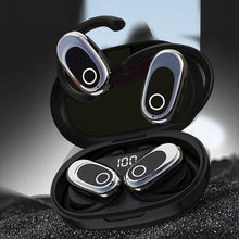 Load image into Gallery viewer, 5.1 OWS Rotatable Earhook Bluetooth Headphones Long Battery Life Sports Headphones With Digital Display
