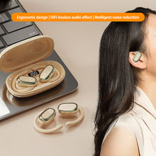 Load image into Gallery viewer, 5.1 OWS Rotatable Earhook Bluetooth Headphones Long Battery Life Sports Headphones With Digital Display
