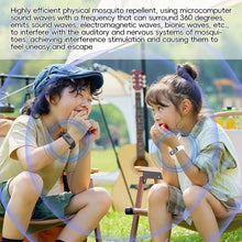 Load image into Gallery viewer, Smart Ultrasonic Mosquito Repellent Bracelet 3Gears Frequency Conversion High-Efficiency Mosquito Repellent USB Charging
