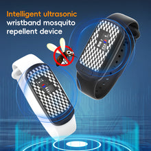 Load image into Gallery viewer, Smart Ultrasonic Mosquito Repellent Bracelet 3Gears Frequency Conversion High-Efficiency Mosquito Repellent USB Charging
