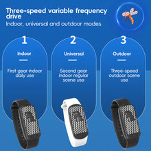 Load image into Gallery viewer, Smart Ultrasonic Mosquito Repellent Bracelet 3Gears Frequency Conversion High-Efficiency Mosquito Repellent USB Charging
