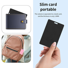 Load image into Gallery viewer, Card-Type Smart Anti-Loss Bluetooth Locator Wallet Key Pet Global Location Finder Work With Apple Findmy
