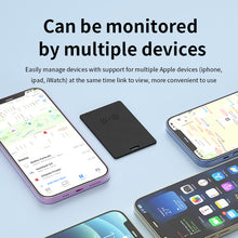 Load image into Gallery viewer, Card-Type Smart Anti-Loss Bluetooth Locator Wallet Key Pet Global Location Finder Work With Apple Findmy
