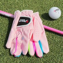 Load image into Gallery viewer, 1Pair Children's Golf Gloves Super Fiber Anti-Slip Breathable Sports Gloves Golf Equipment
