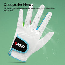 Load image into Gallery viewer, 1Pair Children's Golf Gloves Super Fiber Anti-Slip Breathable Sports Gloves Golf Equipment

