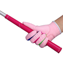Load image into Gallery viewer, 1Pair Children's Golf Gloves Super Fiber Anti-Slip Breathable Sports Gloves Golf Equipment
