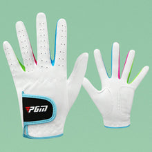 Load image into Gallery viewer, 1Pair Children's Golf Gloves Super Fiber Anti-Slip Breathable Sports Gloves Golf Equipment
