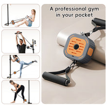 Load image into Gallery viewer, Adjustable Resistance Force Pump Shaping Fat-Burning Tension Rope Home Fitness Equipment
