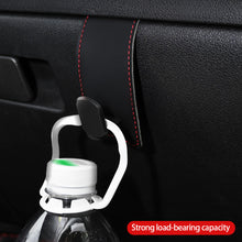 Load image into Gallery viewer, Universal Car Passenger Glove Box Hooks Purse Bag Hanger Hat Holder Interior Storage Auto Suede Accessories Hook
