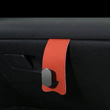 Load image into Gallery viewer, Universal Car Passenger Glove Box Hooks Purse Bag Hanger Hat Holder Interior Storage Auto Suede Accessories Hook
