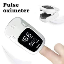 Load image into Gallery viewer, Compact and Portable Home Oximeter Finger Pulse Oximeter Elderly Oximeter Blood Oxygen Saturation Heart Rate Detection Oximeter
